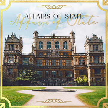 A large stately home with Affairs of State in text